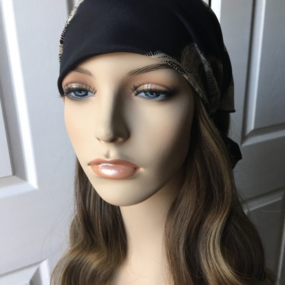 Hair Scarf Headband Ponytail Hair Scarf - Picture 5 of 8